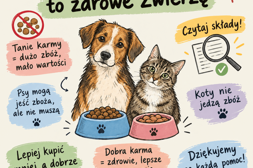Karma dla zwierząt – dlaczego jakość ma znaczenie?